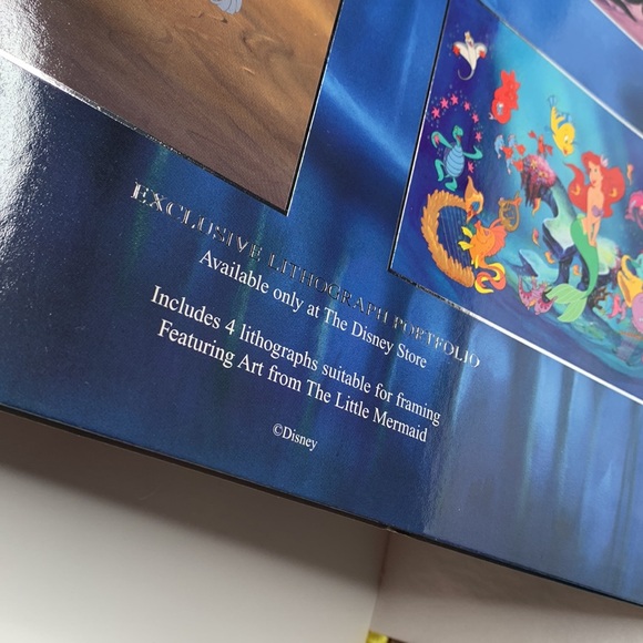 Little Mermaid set of 4 Lithographs - Picture 3 of 9